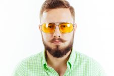 Водительские очки K03 yellow