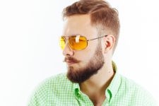 Водительские очки K03 yellow