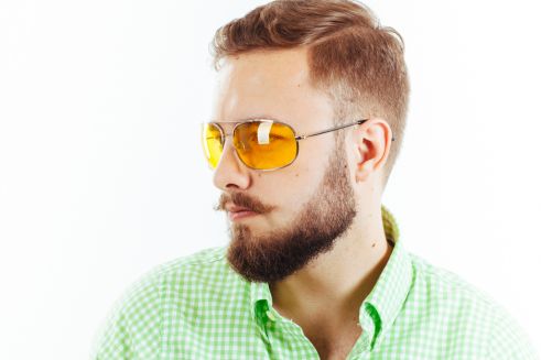 Водительские очки K03 yellow