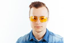 Водительские очки K03 yellow